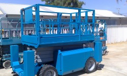 Genie GS3268 Scissor Lift freshly painted